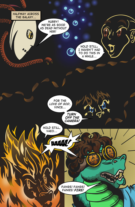 Also, “Snakes Hair Furry Lizard” Would Have Been Acceptable.