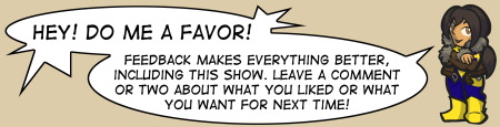 You heard the man. Leave a comment!