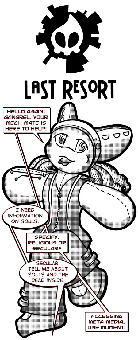 Bonus Comic – A Robot Explains Souls