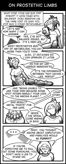 Bonus Comic – Daisy’s Leg