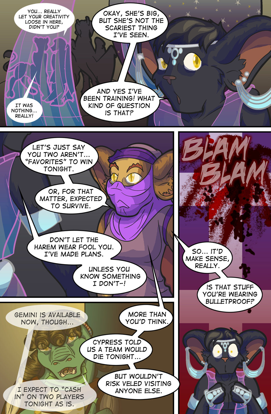 His Outfit Is For A Different Kind Of Fighting