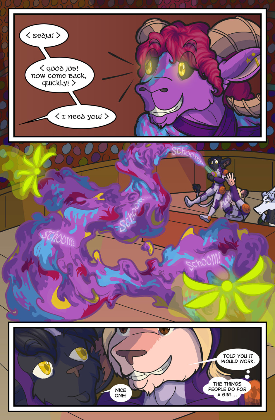 Back In The Bottle She Goes!