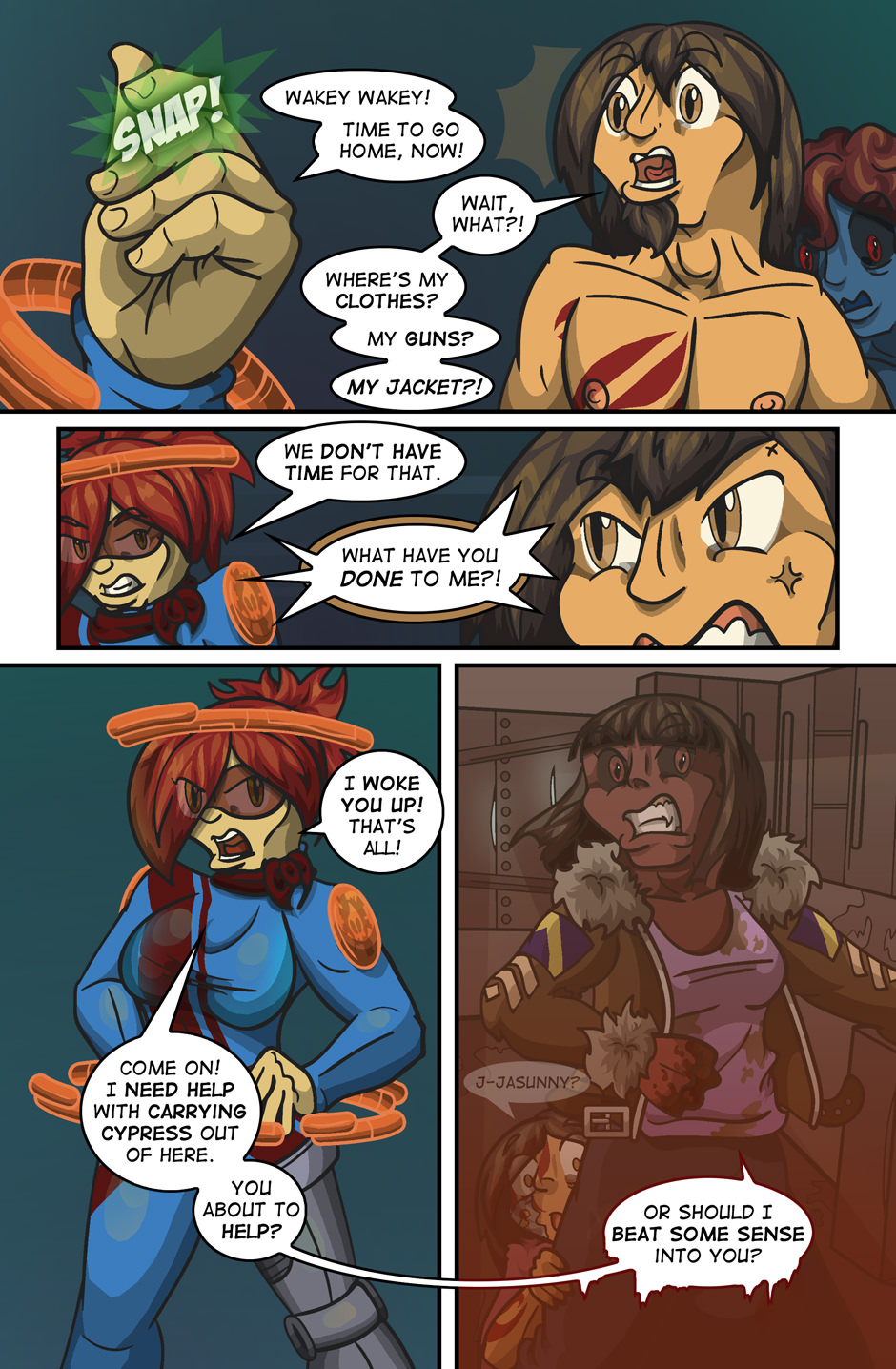 [TRIGGER WARNING] -- Ah, screw it, this comic is rated high for a reason. 