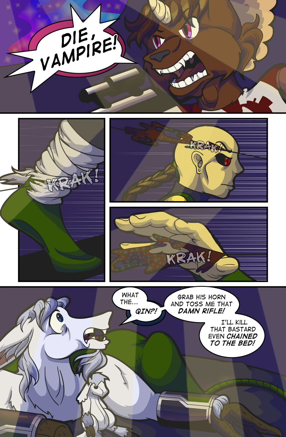 “… and stop sparkling!”