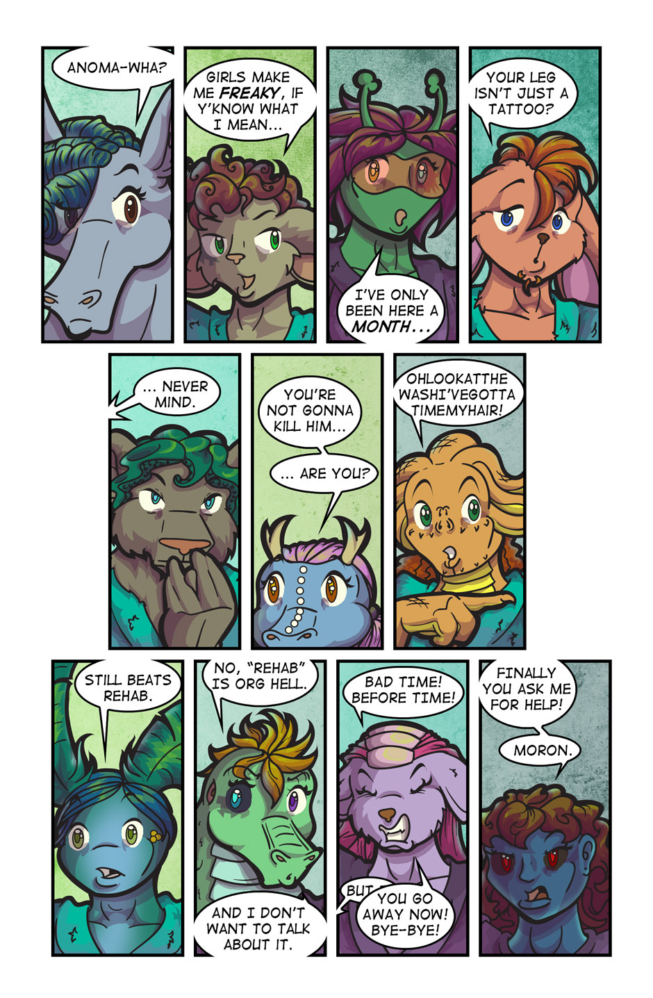 Ten Little Teenagers +1