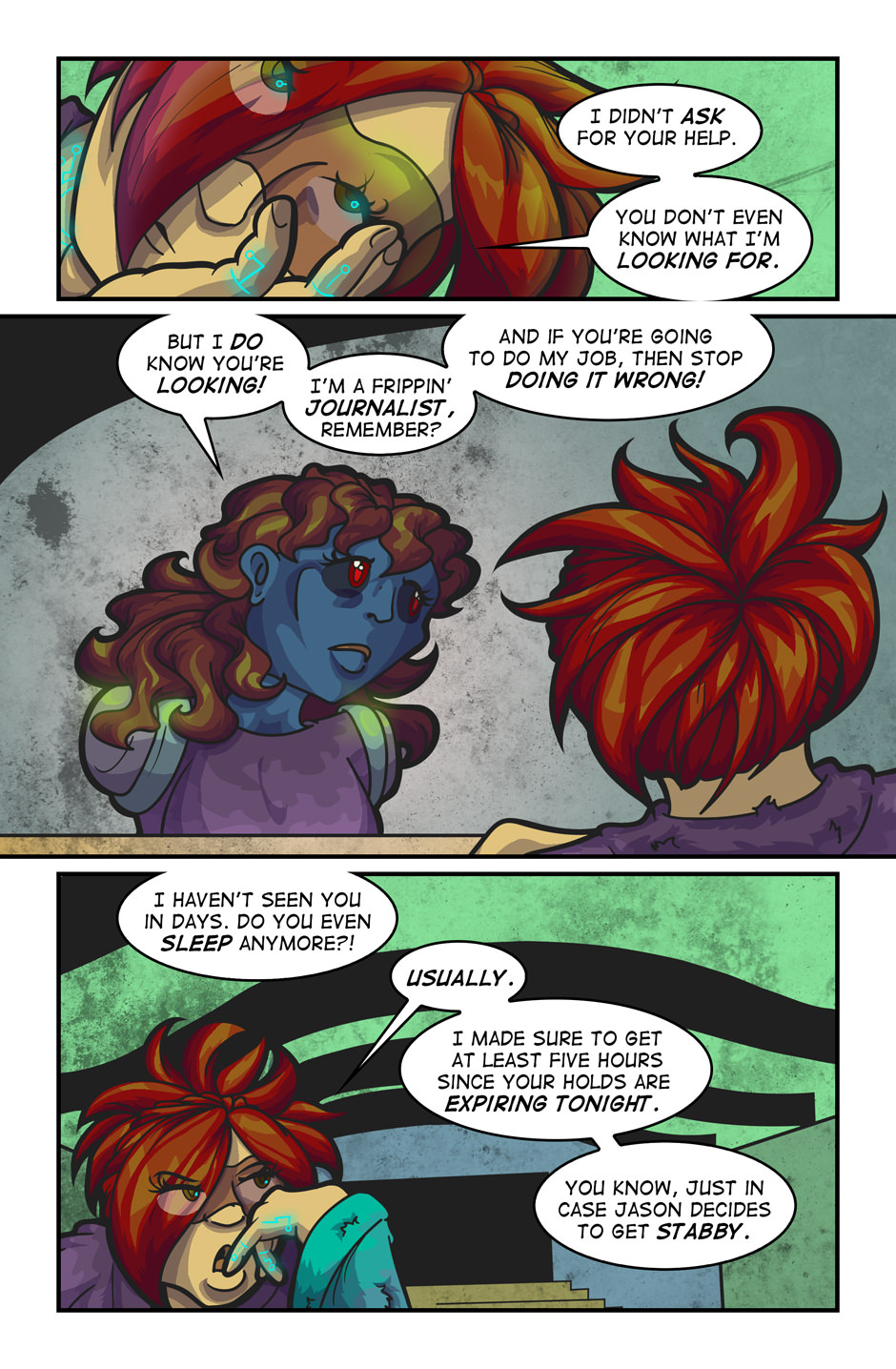 I Hear a Heavy Bat Works Better.