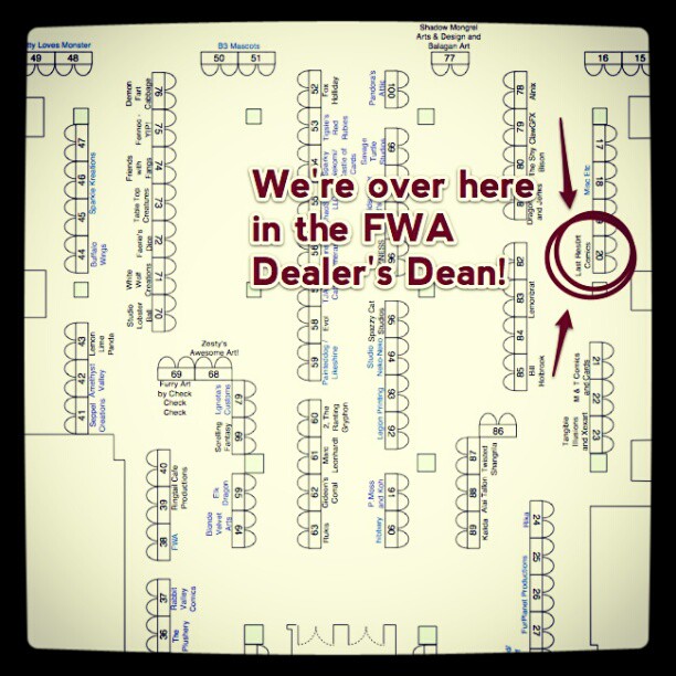 We're in the Dealer's Den at FWA!