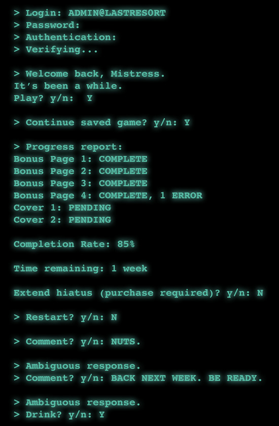 One More Week [TEASER / PROGRESS]