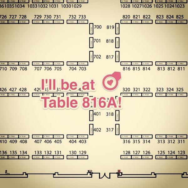 I'll be at Table 816A at the Alternative Press Expo!