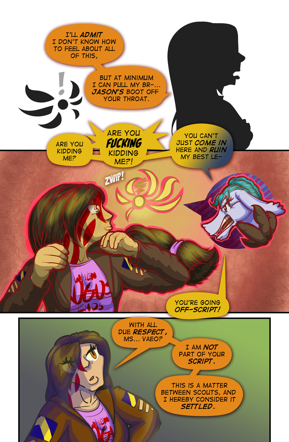 She Just HAD to be Lawful Neutral…