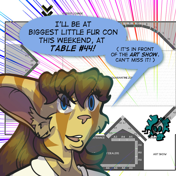 See me at Biggest Little Fur Con in Reno, Nevada!