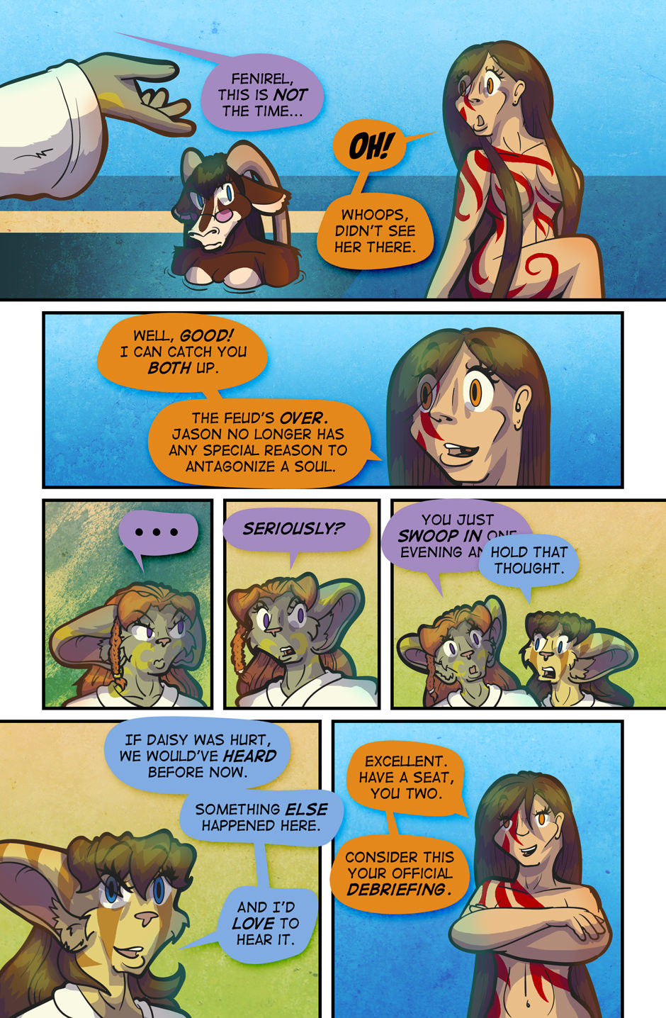 Also, an Unofficial Disrobing.