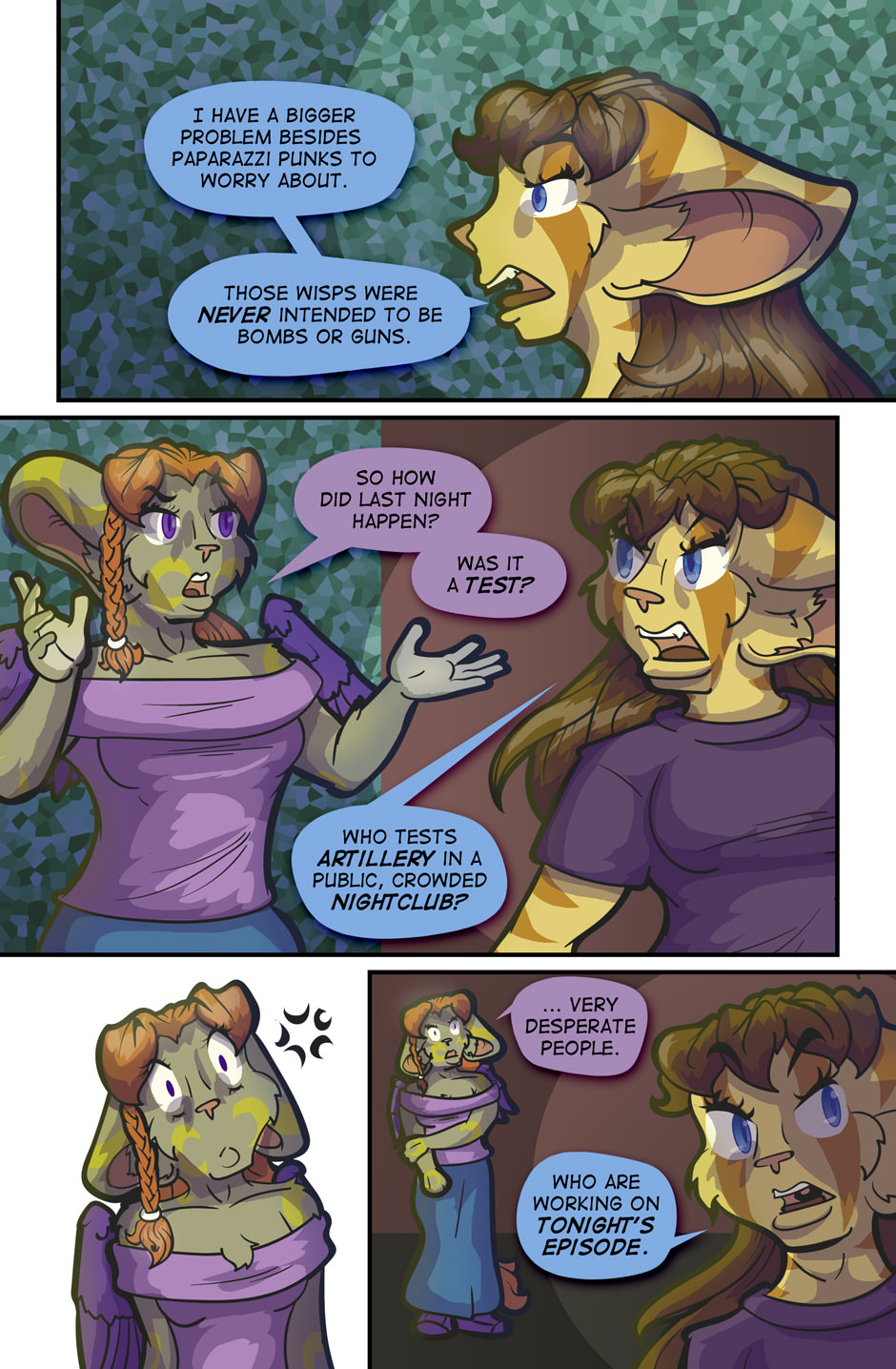 She’s Never Seen Them Go Past “Peeved.”