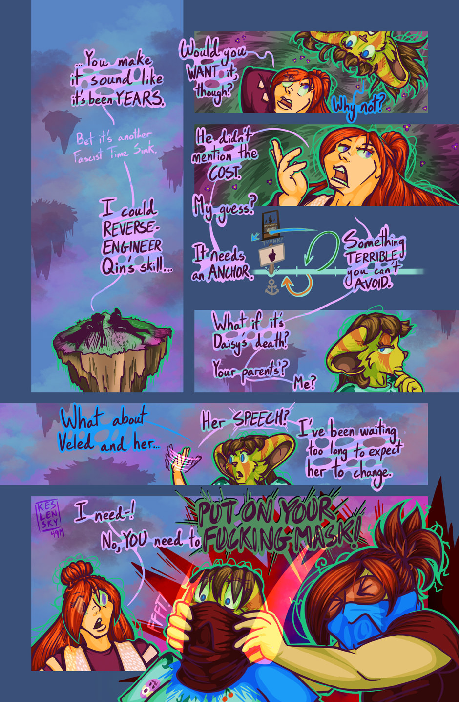 You Heard the Lady: Put On Your Mask!